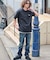 【RAGGED MOUNTAIN】【究極のシンプルT】BARNSTEAD/バーンステッド ワンポイントロゴＴシャツ ルーズシルエット アウトドア ストリート 大人カジュアル ノームコア ミニマル
