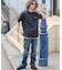 【RAGGED MOUNTAIN】【究極のシンプルT】BARNSTEAD/バーンステッド ワンポイントロゴＴシャツ ルーズシルエット アウトドア ストリート 大人カジュアル ノームコア ミニマル