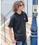 【RAGGED MOUNTAIN】【究極のシンプルT】BARNSTEAD/バーンステッド ワンポイントロゴＴシャツ ルーズシルエット アウトドア ストリート 大人カジュアル ノームコア ミニマル