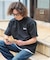 【RAGGED MOUNTAIN】【究極のシンプルT】BARNSTEAD/バーンステッド ワンポイントロゴＴシャツ ルーズシルエット アウトドア ストリート 大人カジュアル ノームコア ミニマル