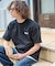 【RAGGED MOUNTAIN】【究極のシンプルT】BARNSTEAD/バーンステッド ワンポイントロゴＴシャツ ルーズシルエット アウトドア ストリート 大人カジュアル ノームコア ミニマル