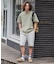 【RAGGED MOUNTAIN】【究極のシンプルT】BARNSTEAD/バーンステッド ワンポイントロゴＴシャツ ルーズシルエット アウトドア ストリート 大人カジュアル ノームコア ミニマル
