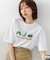 【はらぺこあおむし/The Very Hungry Caterpillar】【コットン100%のしっかりした生地 ドロップショルダー】オリジナルデザイン 刺繍Tシャツ エリック・カール 絵本 キャラクター グッズ ユニセックス