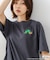 【はらぺこあおむし/The Very Hungry Caterpillar】【コットン100%のしっかりした生地 ドロップショルダー】オリジナルデザイン 刺繍Tシャツ エリック・カール 絵本 キャラクター グッズ ユニセックス