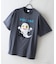 【ねないこだれだ】【コットン100％のしっかりした生地 ドロップショルダー】オリジナルデザイン 刺繍Tシャツ せなけいこ 絵本 コラボ キャラクター 半袖 ユニセックス おばけ グッズ かわいい