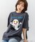 【ねないこだれだ】【コットン100％のしっかりした生地 ドロップショルダー】オリジナルデザイン 刺繍Tシャツ せなけいこ 絵本 コラボ キャラクター 半袖 ユニセックス おばけ グッズ かわいい