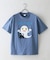 【ねないこだれだ】【コットン100％のしっかりした生地 ドロップショルダー】オリジナルデザイン 刺繍Tシャツ せなけいこ 絵本 コラボ キャラクター 半袖 ユニセックス おばけ グッズ かわいい