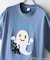 【ねないこだれだ】【コットン100％のしっかりした生地 ドロップショルダー】オリジナルデザイン 刺繍Tシャツ せなけいこ 絵本 コラボ キャラクター 半袖 ユニセックス おばけ グッズ かわいい