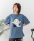 【ねないこだれだ】【コットン100％のしっかりした生地 ドロップショルダー】オリジナルデザイン 刺繍Tシャツ せなけいこ 絵本 コラボ キャラクター 半袖 ユニセックス おばけ グッズ かわいい