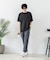 【BLUE STANDARD/ブルースタンダード】【遮熱・接触冷感・吸水速乾の高機能Tシャツ】 ICEストレッチ胸ポケットTシャツ ハイストレッチ 酷暑対策 ビズ ビジカジ ユニセックス