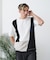 【BLUE STANDARD】ドライリップル 切り替えデザインTシャツ 吸水速乾 ストレッチ イージーケア さらさら快適 カットソー