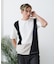 【BLUE STANDARD】ドライリップル 切り替えデザインTシャツ 吸水速乾 ストレッチ イージーケア さらさら快適 カットソー