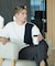 【BLUE STANDARD】ドライリップル 切り替えデザインTシャツ 吸水速乾 ストレッチ イージーケア さらさら快適 カットソー