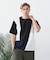 【BLUE STANDARD】ドライリップル 切り替えデザインTシャツ 吸水速乾 ストレッチ イージーケア さらさら快適 カットソー