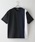 【BLUE STANDARD】ドライリップル 切り替えデザインTシャツ 吸水速乾 ストレッチ イージーケア さらさら快適 カットソー