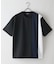 【BLUE STANDARD】ドライリップル 切り替えデザインTシャツ 吸水速乾 ストレッチ イージーケア さらさら快適 カットソー