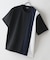 【BLUE STANDARD】ドライリップル 切り替えデザインTシャツ 吸水速乾 ストレッチ イージーケア さらさら快適 カットソー