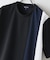 【BLUE STANDARD】ドライリップル 切り替えデザインTシャツ 吸水速乾 ストレッチ イージーケア さらさら快適 カットソー