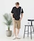 【BLUE STANDARD】ドライリップル 切り替えデザインTシャツ 吸水速乾 ストレッチ イージーケア さらさら快適 カットソー