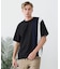 【BLUE STANDARD】ドライリップル 切り替えデザインTシャツ 吸水速乾 ストレッチ イージーケア さらさら快適 カットソー