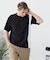 【BLUE STANDARD】ドライリップル 切り替えデザインTシャツ 吸水速乾 ストレッチ イージーケア さらさら快適 カットソー