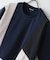 【BLUE STANDARD】ドライリップル 切り替えデザインTシャツ 吸水速乾 ストレッチ イージーケア さらさら快適 カットソー