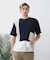 【BLUE STANDARD】ドライリップル 切り替えデザインTシャツ 吸水速乾 ストレッチ イージーケア さらさら快適 カットソー