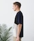 【BLUE STANDARD】ドライリップル 切り替えデザインTシャツ 吸水速乾 ストレッチ イージーケア さらさら快適 カットソー