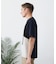 【BLUE STANDARD】ドライリップル 切り替えデザインTシャツ 吸水速乾 ストレッチ イージーケア さらさら快適 カットソー
