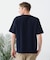 【BLUE STANDARD】ドライリップル 切り替えデザインTシャツ 吸水速乾 ストレッチ イージーケア さらさら快適 カットソー