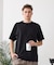 【HEAT BLOCKER/ヒートブロッカー】【まるで着る日傘！遮熱＆UVカット】コットンライク 胸ポケットTシャツ 吸水速乾 アンチピリング イージーケア ユニセックス
