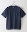 【HEAT BLOCKER/ヒートブロッカー】【まるで着る日傘！遮熱＆UVカット】コットンライク 胸ポケットTシャツ 吸水速乾 アンチピリング イージーケア ユニセックス