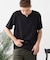 【HEAT BLOCKER/ヒートブロッカー】【まるで着る日傘！遮熱＆UVカット】コットンライク キーネックTシャツ 吸水速乾 アンチピリング イージーケア ユニセックス