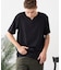 【HEAT BLOCKER/ヒートブロッカー】【まるで着る日傘！遮熱＆UVカット】コットンライク キーネックTシャツ 吸水速乾 アンチピリング イージーケア ユニセックス