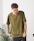 【HEAT BLOCKER/ヒートブロッカー】【まるで着る日傘！遮熱＆UVカット】コットンライク キーネックTシャツ 吸水速乾 アンチピリング イージーケア ユニセックス