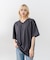 【HEAT BLOCKER/ヒートブロッカー】【まるで着る日傘！遮熱＆UVカット】コットンライク VネックTシャツ 吸水速乾 アンチピリング イージーケア ユニセックス