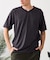 【HEAT BLOCKER/ヒートブロッカー】【まるで着る日傘！遮熱＆UVカット】コットンライク VネックTシャツ 吸水速乾 アンチピリング イージーケア ユニセックス
