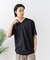 【HEAT BLOCKER/ヒートブロッカー】【まるで着る日傘！遮熱＆UVカット】コットンライク VネックTシャツ 吸水速乾 アンチピリング イージーケア ユニセックス