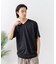 【HEAT BLOCKER/ヒートブロッカー】【まるで着る日傘！遮熱＆UVカット】コットンライク VネックTシャツ 吸水速乾 アンチピリング イージーケア ユニセックス