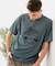 【HEAT BLOCKER/ヒートブロッカー】【まるで着る日傘！遮熱＆UVカット】コットンライク プリントTシャツ レトロサーフ 吸水速乾 アンチピリング イージーケア ユニセックス