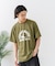 【HEAT BLOCKER/ヒートブロッカー】【まるで着る日傘！遮熱＆UVカット】コットンライク プリントTシャツ レトロサーフ 吸水速乾 アンチピリング イージーケア ユニセックス