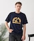 【HEAT BLOCKER/ヒートブロッカー】【まるで着る日傘！遮熱＆UVカット】コットンライク プリントTシャツ レトロサーフ 吸水速乾 アンチピリング イージーケア ユニセックス
