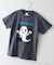 【ねないこだれだ】KIDS オリジナルデザイン 刺繍Tシャツ 【コットン100％のしっかりした生地 親子でお揃いコーデにも！】せなけいこ 絵本 コラボ キャラクター 半袖 ユニセックス おばけ グッズ 130 140 150 160
