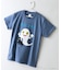 【ねないこだれだ】KIDS オリジナルデザイン 刺繍Tシャツ 【コットン100％のしっかりした生地 親子でお揃いコーデにも！】せなけいこ 絵本 コラボ キャラクター 半袖 ユニセックス おばけ グッズ 130 140 150 160