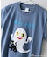 【ねないこだれだ】KIDS オリジナルデザイン 刺繍Tシャツ 【コットン100％のしっかりした生地 親子でお揃いコーデにも！】せなけいこ 絵本 コラボ キャラクター 半袖 ユニセックス おばけ グッズ 130 140 150 160
