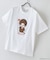 【Monchhichi/モンチッチ】【限定オリジナルデザイン】モンチッチ Tシャツ コットン100% ドロップショルダーシルエット プリント サガラ刺繍 半袖 カットソー キャラクター レトロ ユニセックス