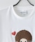 【Monchhichi/モンチッチ】【限定オリジナルデザイン】モンチッチ Tシャツ コットン100% ドロップショルダーシルエット プリント サガラ刺繍 半袖 カットソー キャラクター レトロ ユニセックス