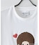 【Monchhichi/モンチッチ】【限定オリジナルデザイン】モンチッチ Tシャツ コットン100% ドロップショルダーシルエット プリント サガラ刺繍 半袖 カットソー キャラクター レトロ ユニセックス
