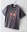 【Monchhichi/モンチッチ】【限定オリジナルデザイン】モンチッチ Tシャツ コットン100% ドロップショルダーシルエット プリント サガラ刺繍 半袖 カットソー キャラクター レトロ ユニセックス