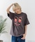 【Monchhichi/モンチッチ】【限定オリジナルデザイン】モンチッチ Tシャツ コットン100% ドロップショルダーシルエット プリント サガラ刺繍 半袖 カットソー キャラクター レトロ ユニセックス